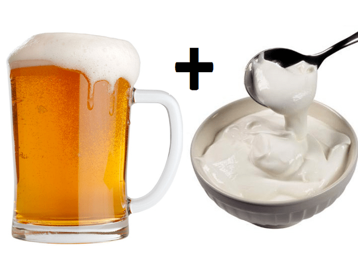 pivo a kyslá smotana na zvýšenie potencie