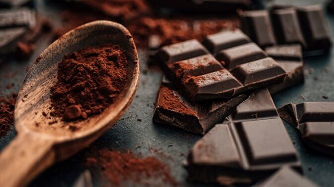 čokoláda na zvýšenie potencie
