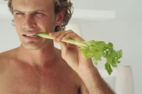 jesť zeler na vzrušenie