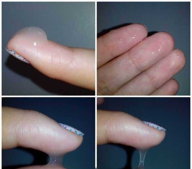 predsemenná tekutina muža počas vzrušenia